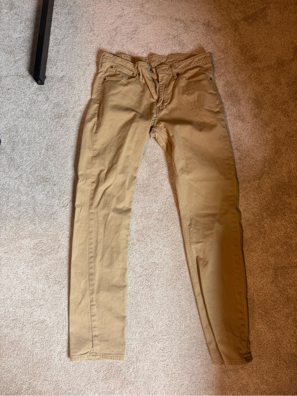 Levi's Men's Skinny Jeans in Khaki
